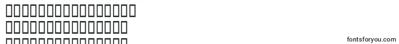 Chasezenjingletruckkarachi-Schriftart – bengalische Schriften